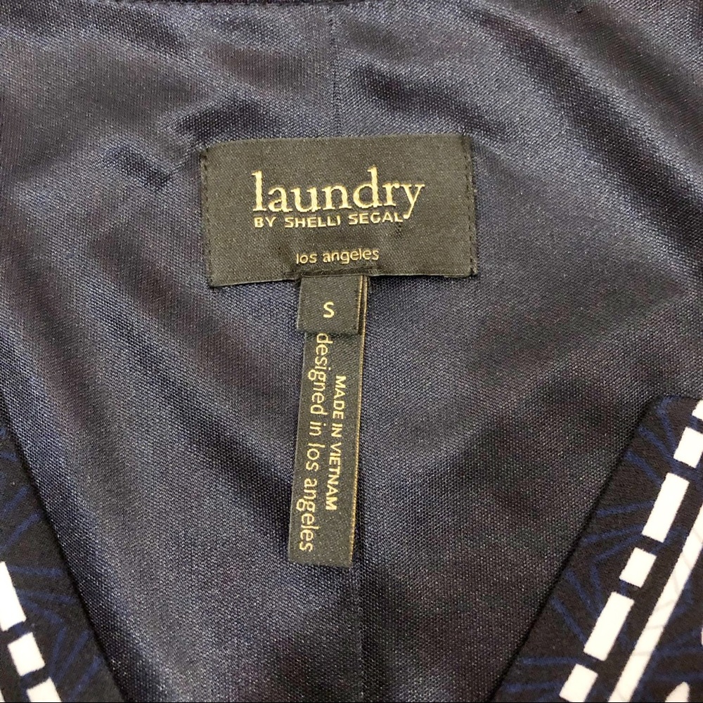 Laundry By Shelli Segal Split Neck Geometric Dress - image 3